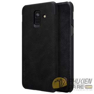 Bao da galaxy a6 - a6 plus 2018 chính hãng nillkin qin leather