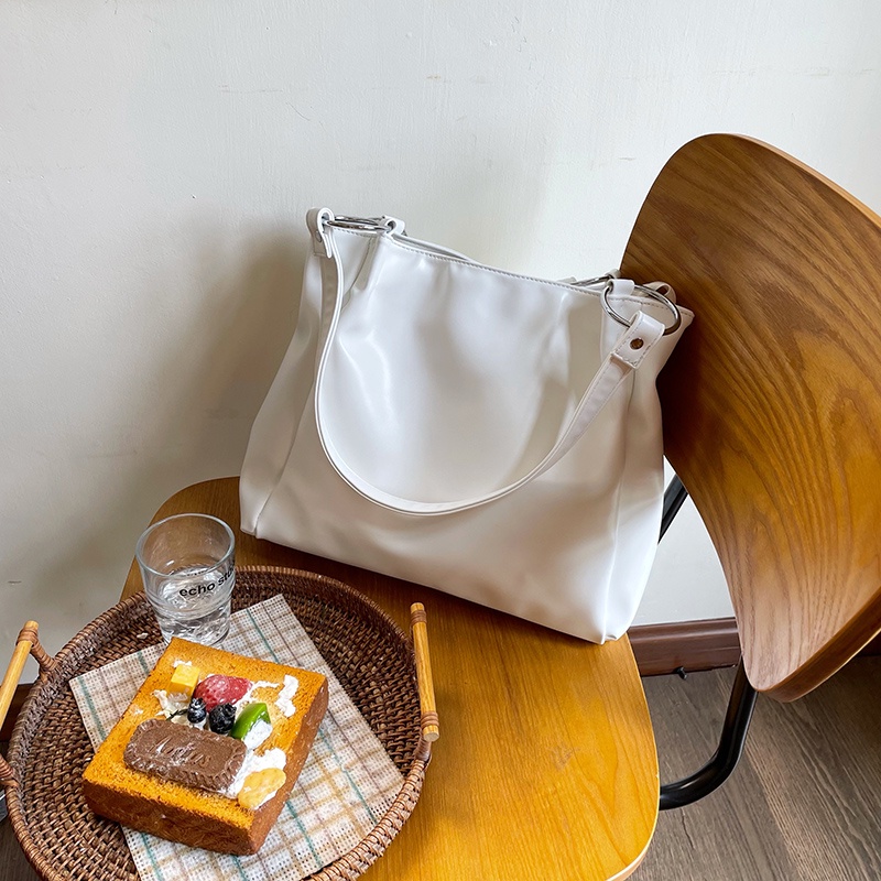 Túi Xách Nữ Tote Da PU Kích Thước 31x27x8cm Hàng Có Sẵn Giao Nhanh Hình Thật Có Chụp Bên Trong Sily Bags Jess25