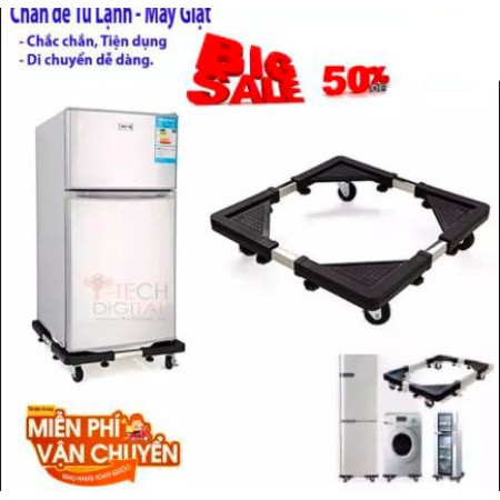 [ CHUYÊN SỈ LẺ ] Kệ Chan Tủ Lạnh Có Bánh Xe Di Chuyển Tiện Lợi