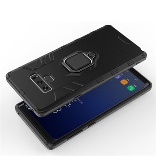Hard PC plastic phone case with convenient ring and magnet for Samsung Galaxy Note 9