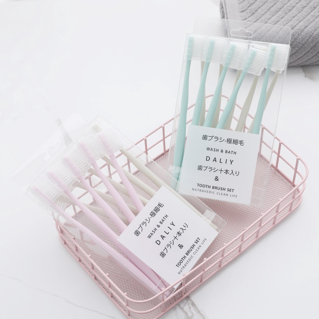 [HÀ NỘI] Bàn chải Muji (HỘP 10 CÁI)