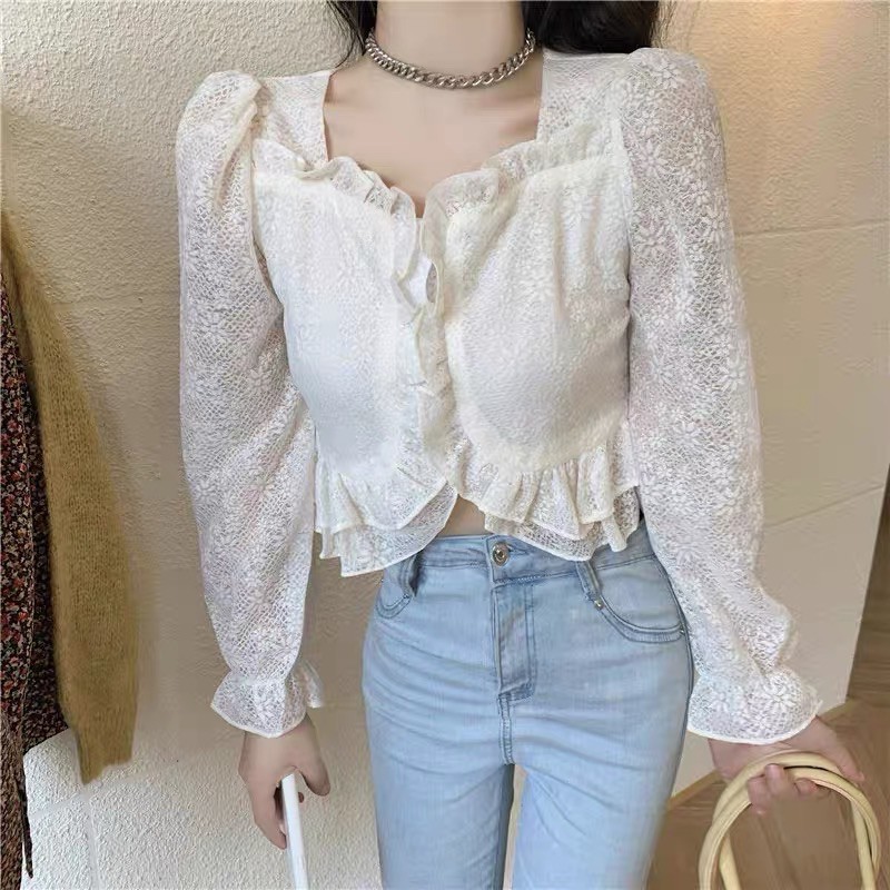 [Mã WASKT304 giảm 15% tối đa 30K đơn 99K] Áo viền bèo ( SẴN) | BigBuy360 - bigbuy360.vn