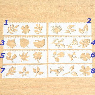 Khuôn tô màu dễ thương, trang trí sổ tay khuôn sẵn chủ đề hoa lá cây cỏ động vật