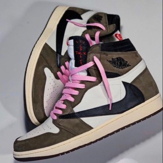 Dây giày JORDAN 1 high màu hồng phấn ( 1m2-1m6 )