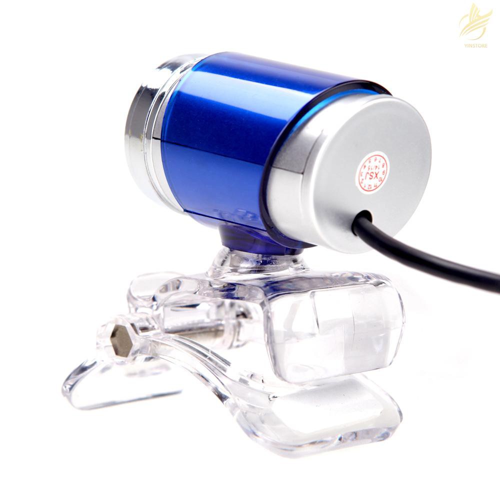 Webcam USB 2.0 12 Megapixel HD Xoay 360 Độ Kèm Kẹp Cho Máy Tính | BigBuy360 - bigbuy360.vn