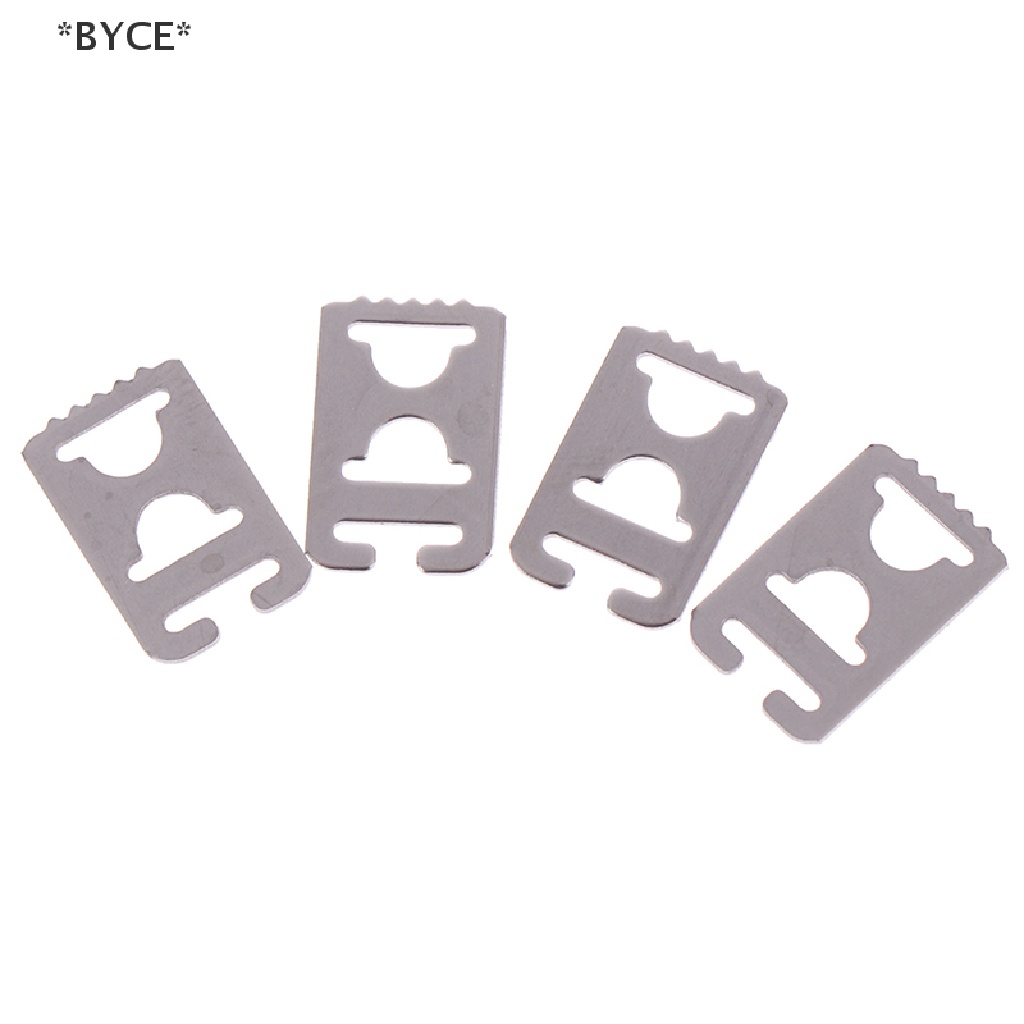 Set 4 khóa dây giày lười không cần buộc bằng kim loại chất lượng cao