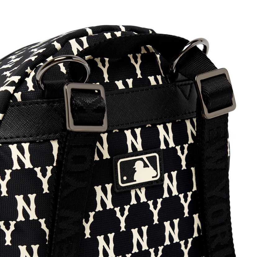 Balo mini MLB hoạ tiết monogram hàng Quảng Châu cao cấp phong cách Hàn Quốc - Hùng Nón Hiệu