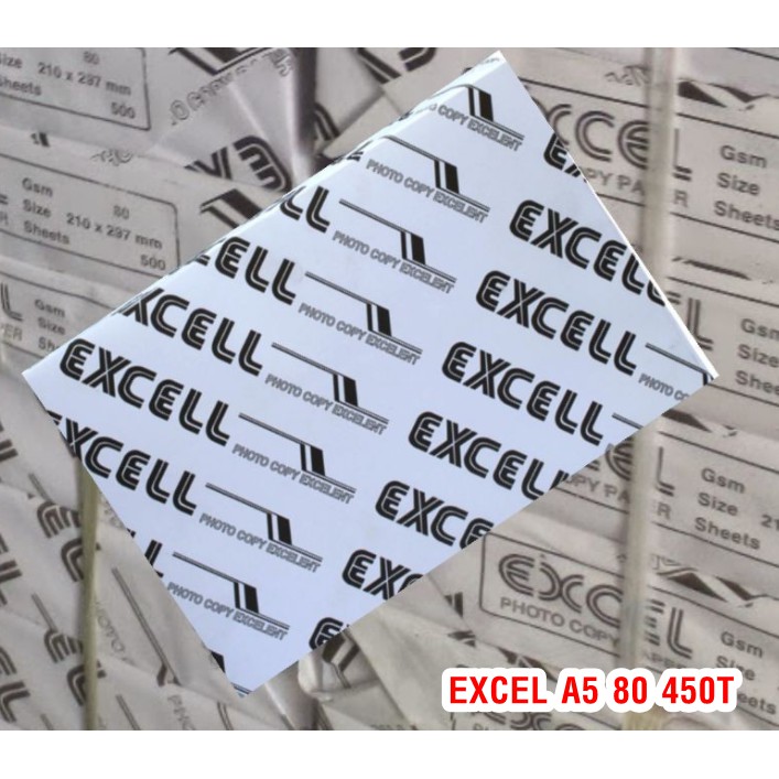 Giấy A5 Excel 80gsm 450 tờ nhập khẩu INDO