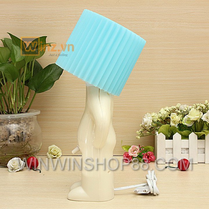 Đèn ngủ cu tí (Màu xanh dương) - Do_luu_niem