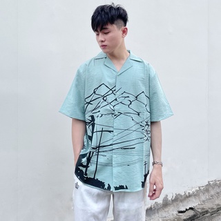 Áo sơ mi kiểu oversize -Nam nữ đều mặc được