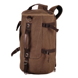 Balo Kiêm Túi Trống Du Lịch CanVas Vacal Phong Cách Vintage