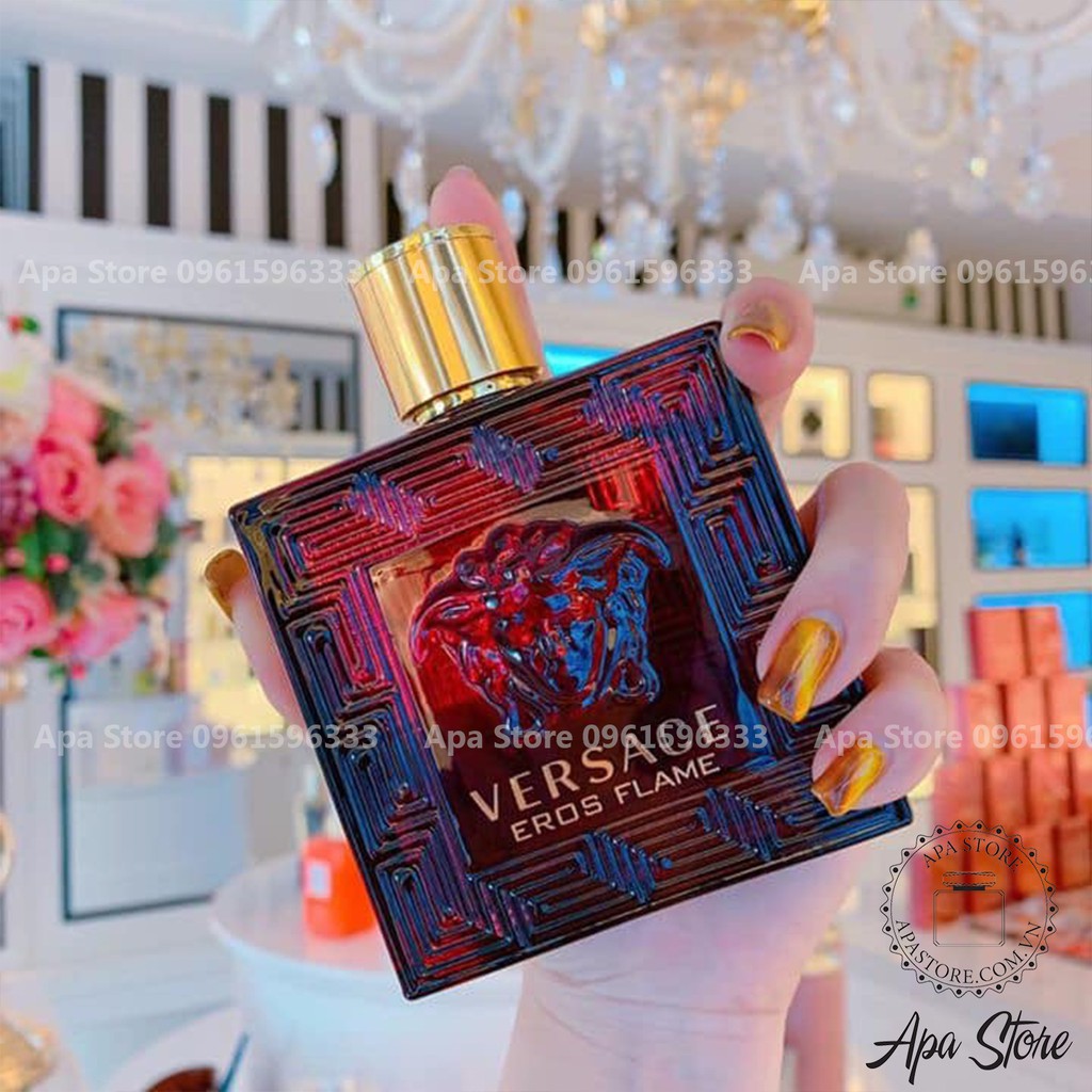 Nước Hoa Nam Versace Eros Flame EDP Màu Đỏ Chai 10ml