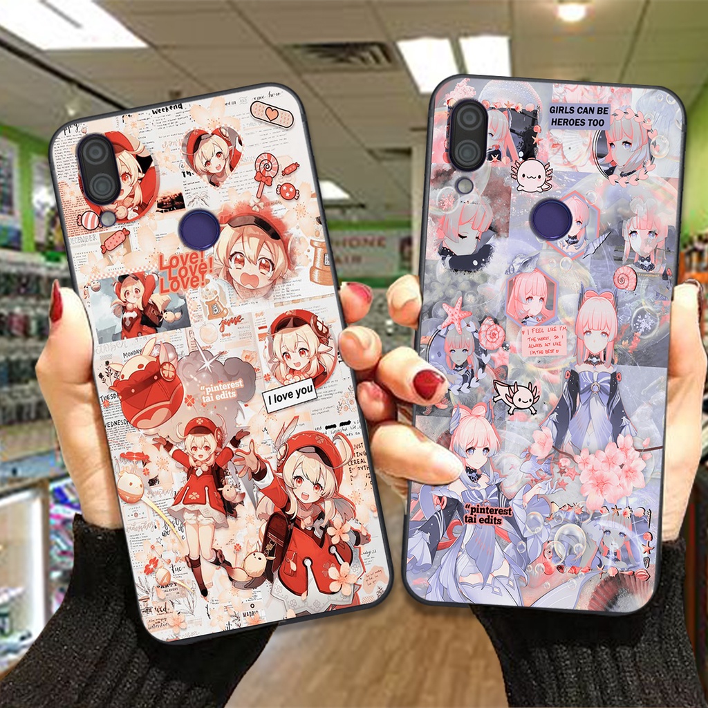 Ốp lưng Xiaomi REDMI 7 / REDMI Note 7 / REDMI Note 7 Pro in hình Genshin Impact siêu dễ thương, cá tính