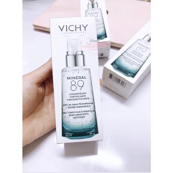 [Có bill]Serum cấp nước, phục hồi da Vichy mineral 89 50ml