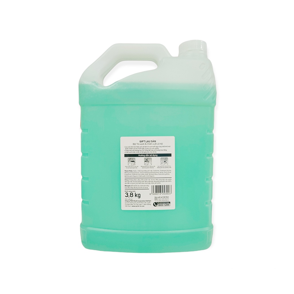 Nước Lau Sàn Gift Thiên Nhiên Can 3,8Kg Chiết Xuất Từ Thiên Nhiên Nhiều Loại Hương