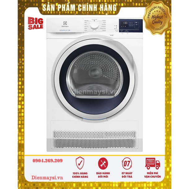 Máy sấy Electrolux 8 kg EDC804CEWA (Miễn phí giao tại HCM-ngoài tỉnh liên hệ shop)