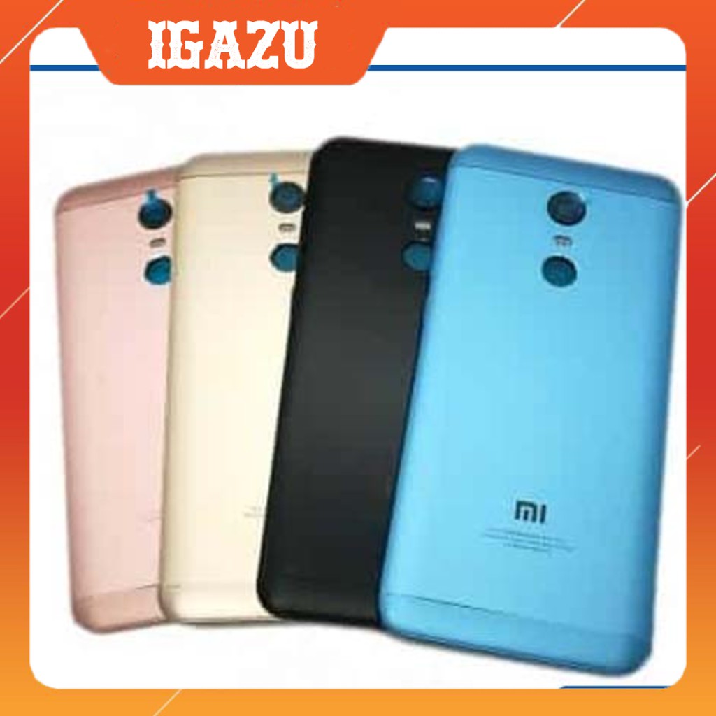 Full bộ Vỏ+khung xương điện thoại Xiaomi redmi 5 Plus zin new (màu đen-vàng-xanh-hồng) - IGAZU