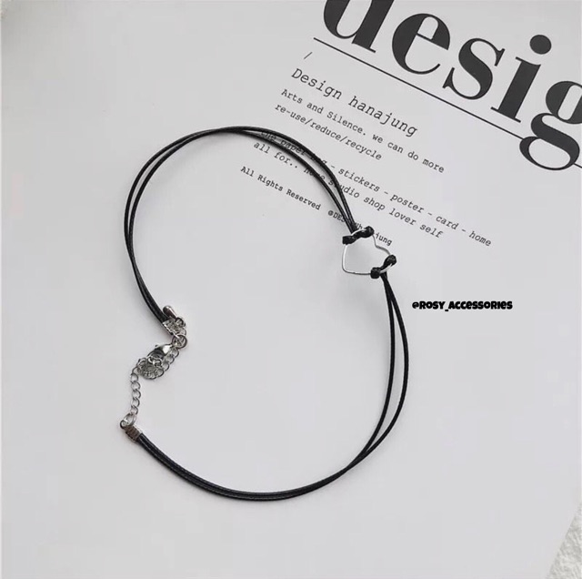 ROSY - CHOKER DA PHỐI MẶT TRÒN MINI (ẢNH THẬT Ở CUỐI!!!!)