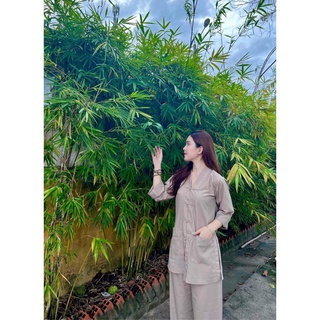 Pháp phục Phật Tử - Mẫu La Hán (cho cả Nam & Nữ), Chất Vải KaTe, Mềm Mịn, đẹp từ chất liệu vải đến đường kim mũi chỉ