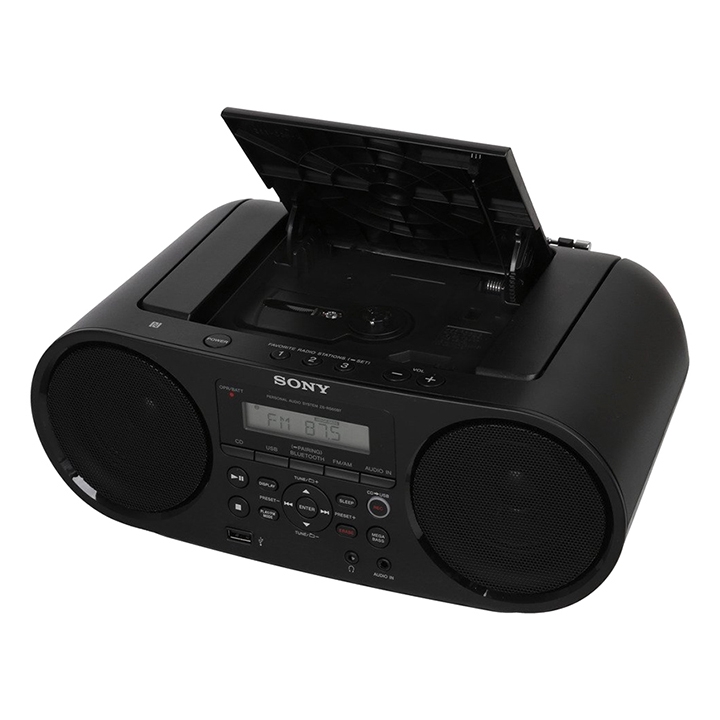 Máy Cassette Sony ZS-RS60BT CD Boombox Có Bluetooth - Hàng Chính Hãng