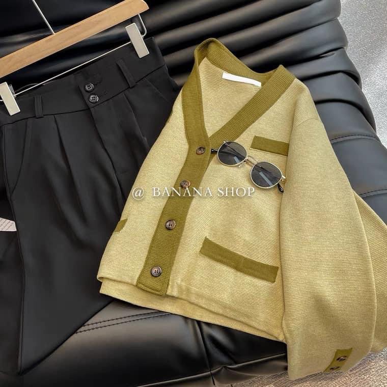 Áo khoác len cardigan mùa thu | BigBuy360 - bigbuy360.vn