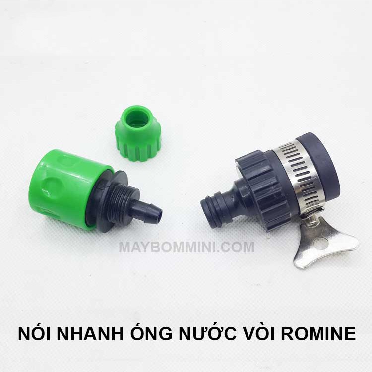 Bộ Nối Nhanh Ống Nước Vòi Romine 12mm