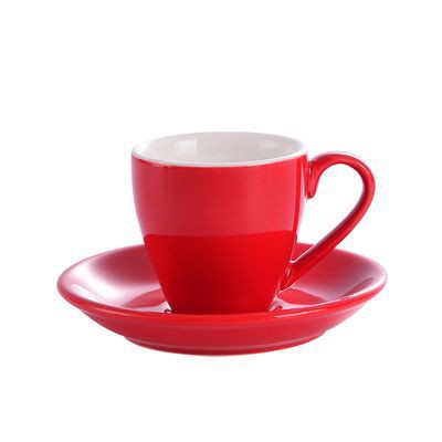 Bộ Tách cà phê espresso Men sứ Bát Tràng - Dung Tích 70ml kèm đĩa kê
