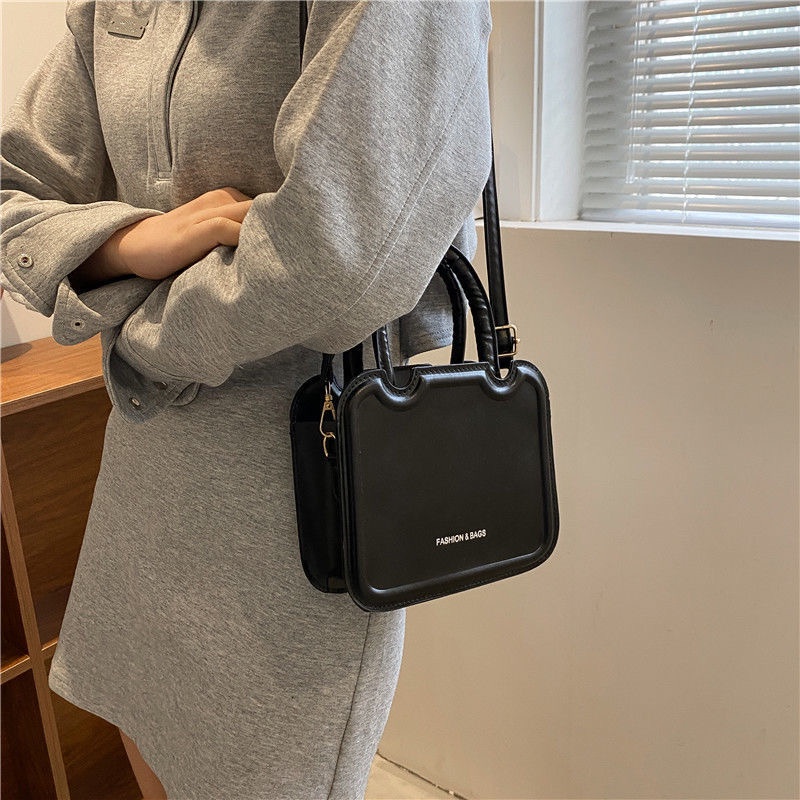 Túi Đeo Chéo Dáng Vuông Nhỏ Phong Cách Retro Thời Trang Cao Cấp Cho Nữ