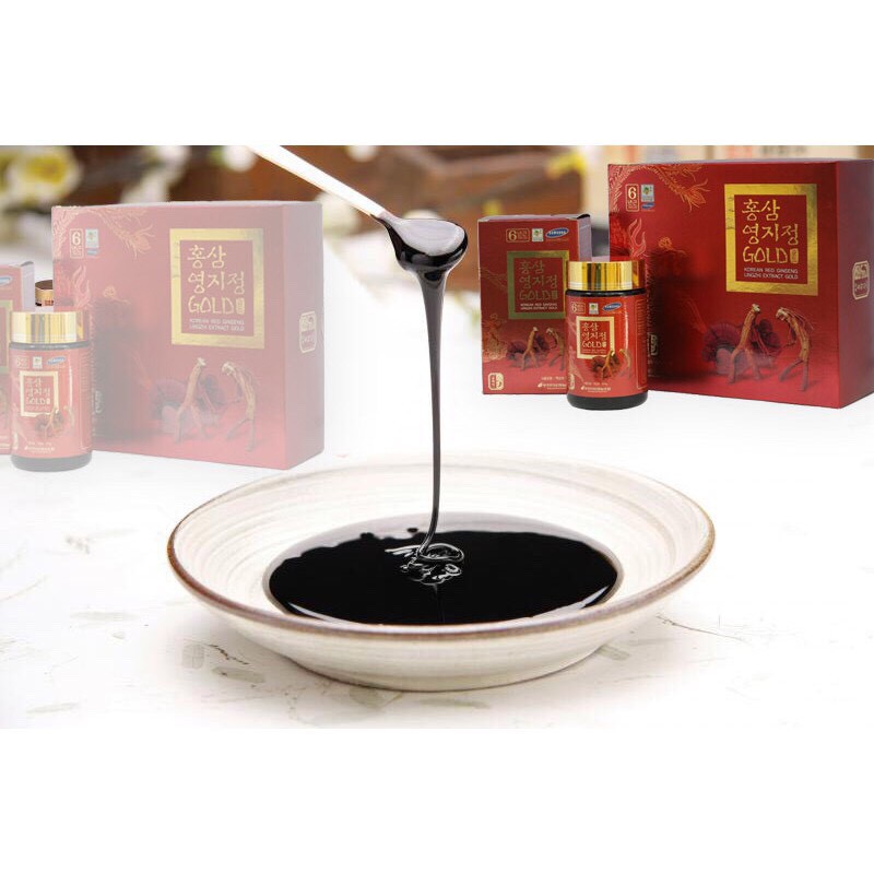 Cao Hồng Sâm Linh Chi Hàn Quốc, Hộp 2 lọ x 240ml