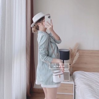 ÁO KHOÁC VEST SỌC