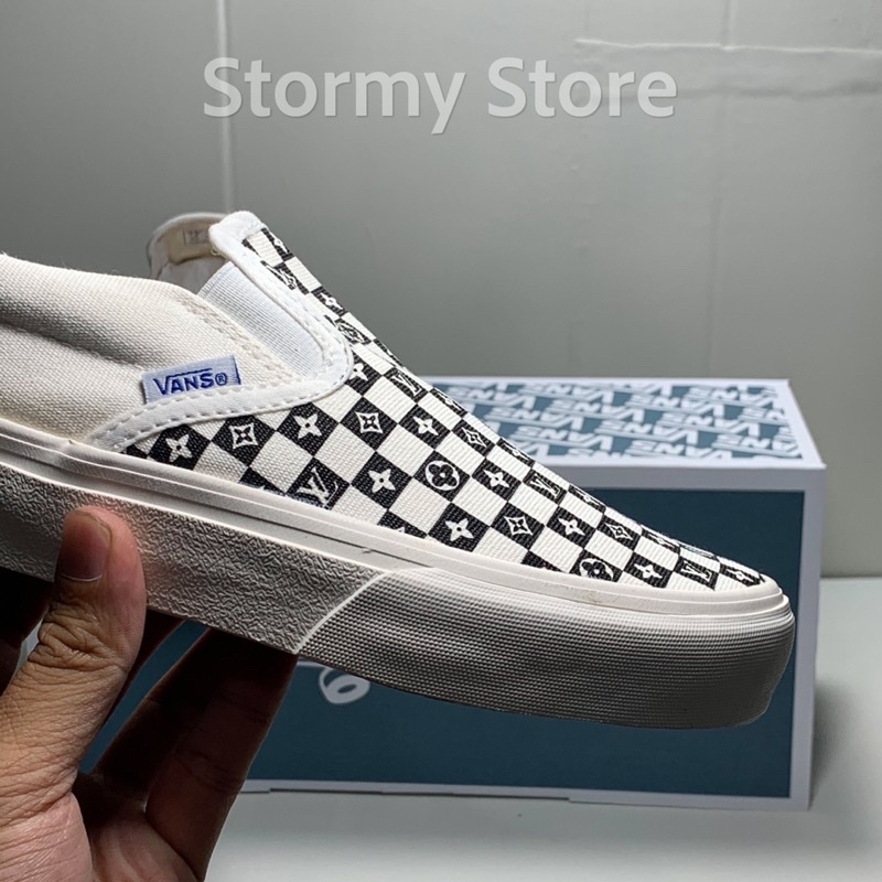 Giày thể thao Lười Trắng  Nam Nữ Cao Cấp