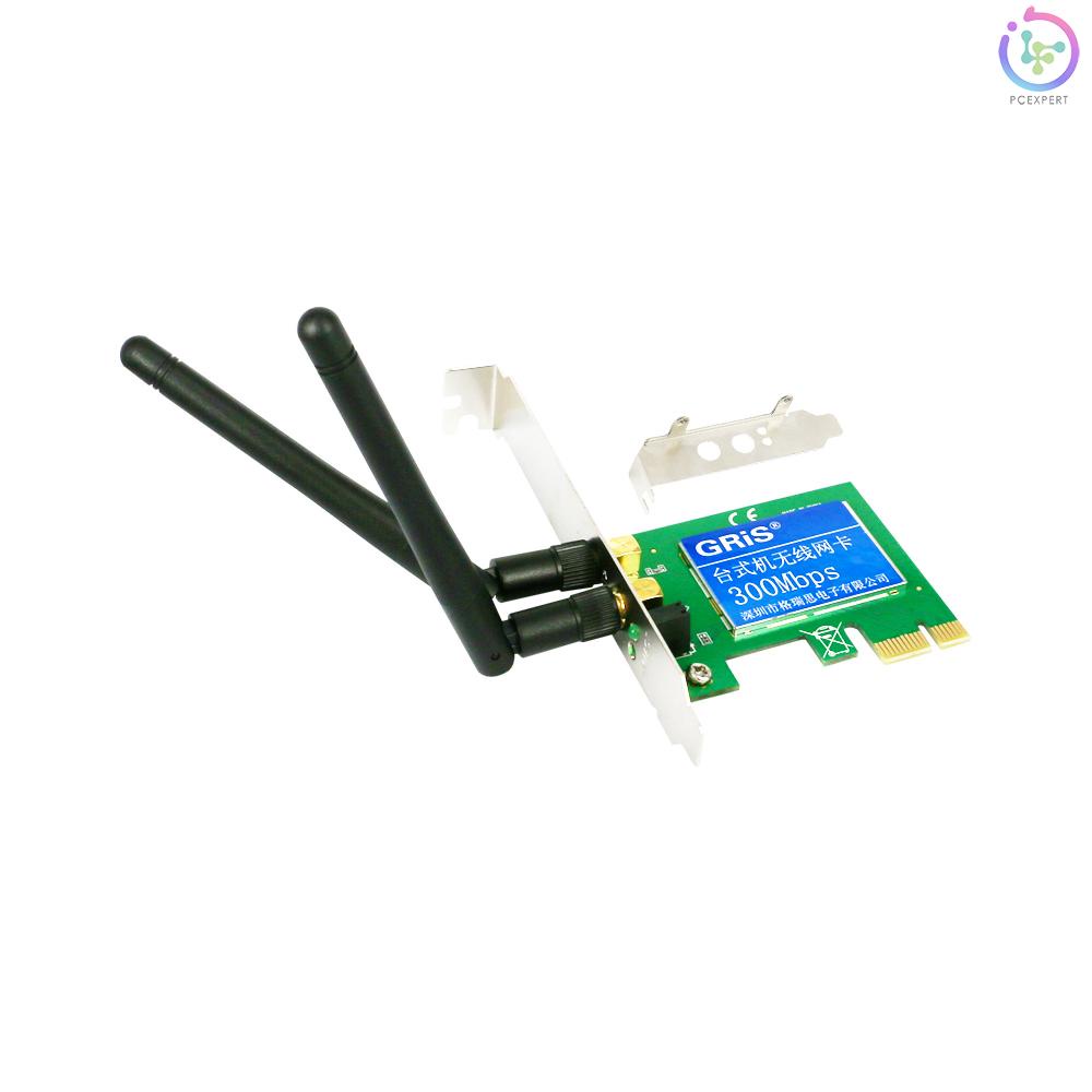 Bộ Chuyển Đổi Mạng Wifi Không Dây Pci-Express 300mbps 2.4g