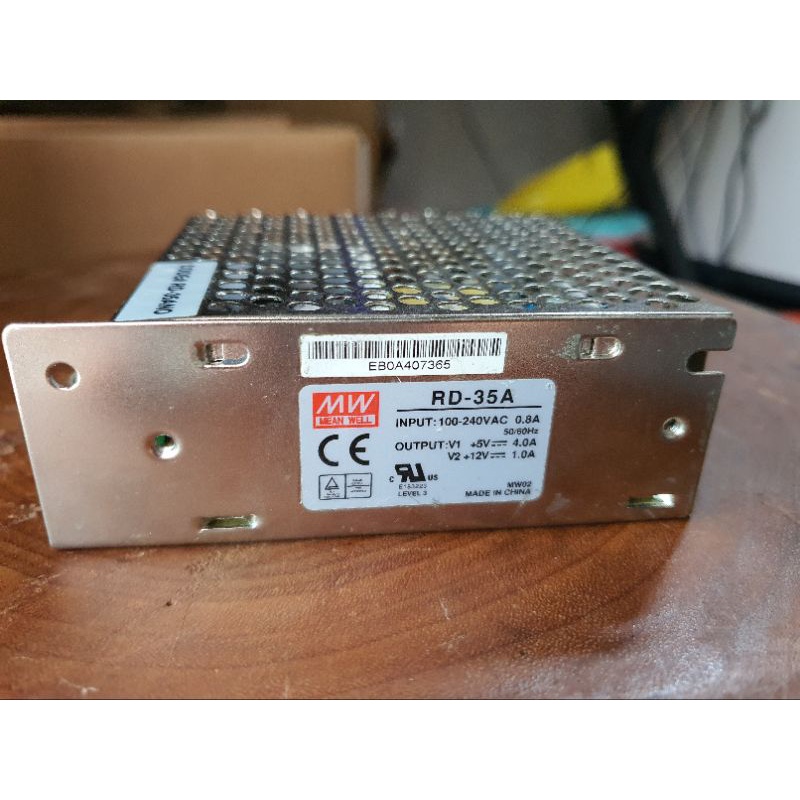 Nguồn tổ ong đôi Mean Well 5V 12V