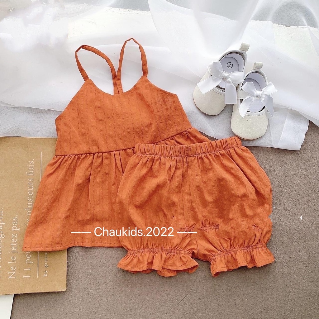 Bộ 2 dây lưng chun bé gái