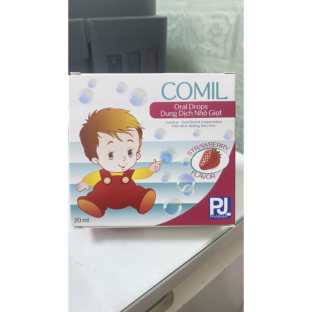 Comil Oral drop.Giúp trẻ sơ sinh giảm nôn trớ,đầy hơi,chướng bụng,khó tiêu