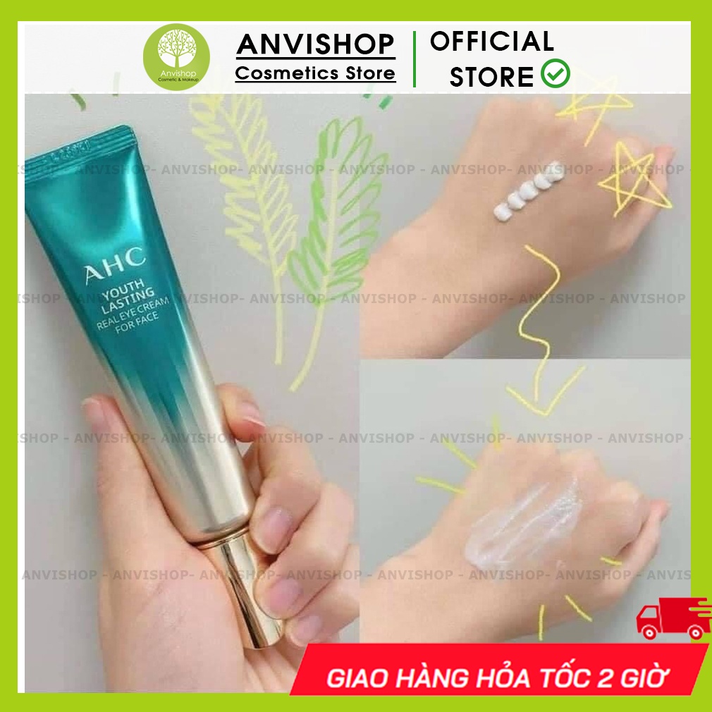 Kem Chống Nhăn và giảm Thâm Quầng Mắt AHC ULTIMATE REAL EYE CREAM FOR FACE