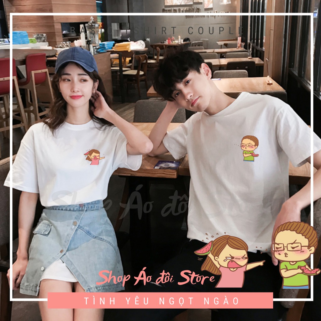 ÁO ĐÔI NAM NỮ RẺ ĐẸP siêu sale - COUPLE STORE - Áo cặp dùng làm đồ đôi nam nữ đi biển, đi du lịch, chụp hình cưới !