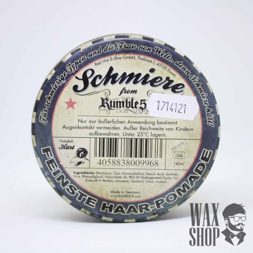 Sáp Vuốt Tóc Schmiere Pomade Special Edition Poker Strong - Schmiere