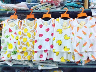 Bộ cotton giấy ba lỗ