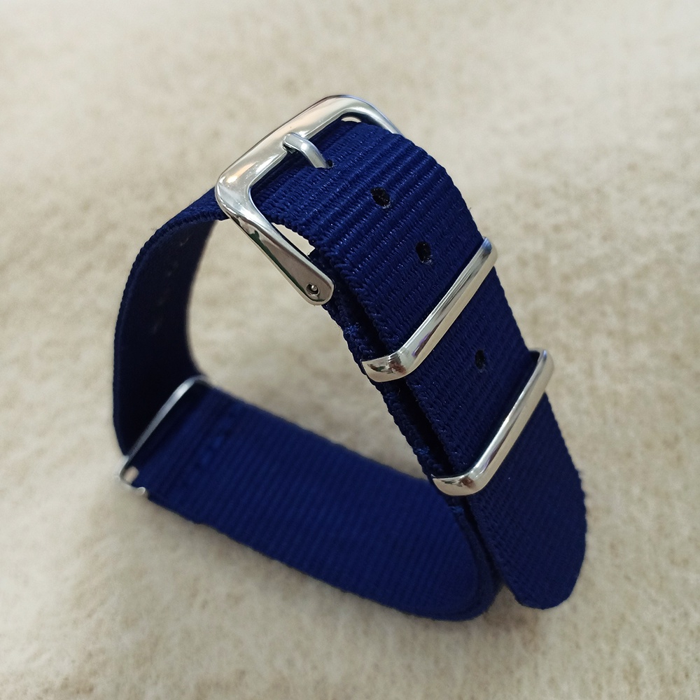 Dây Đồng Hồ Vải Dù Zulu Nato 2 size 18/20mm,22mm nhiều màu đa dạng