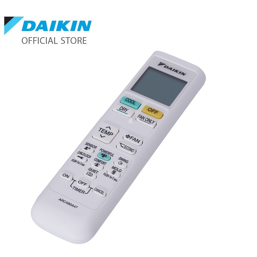 Remote ARC480A47 cho máy điều hòa Daikin FTKC25/35UAVMV ATKC25/35UAVMV