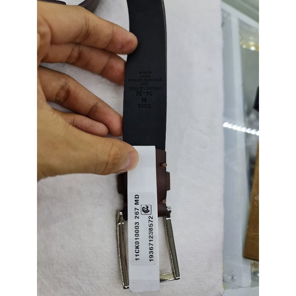 Thắt lưng da nam Calvin Klein ck chính hãng nhập Mỹ