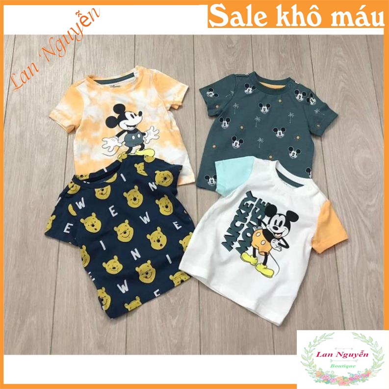 Bán sỉ Áo micky 4 màu cho BT và BG