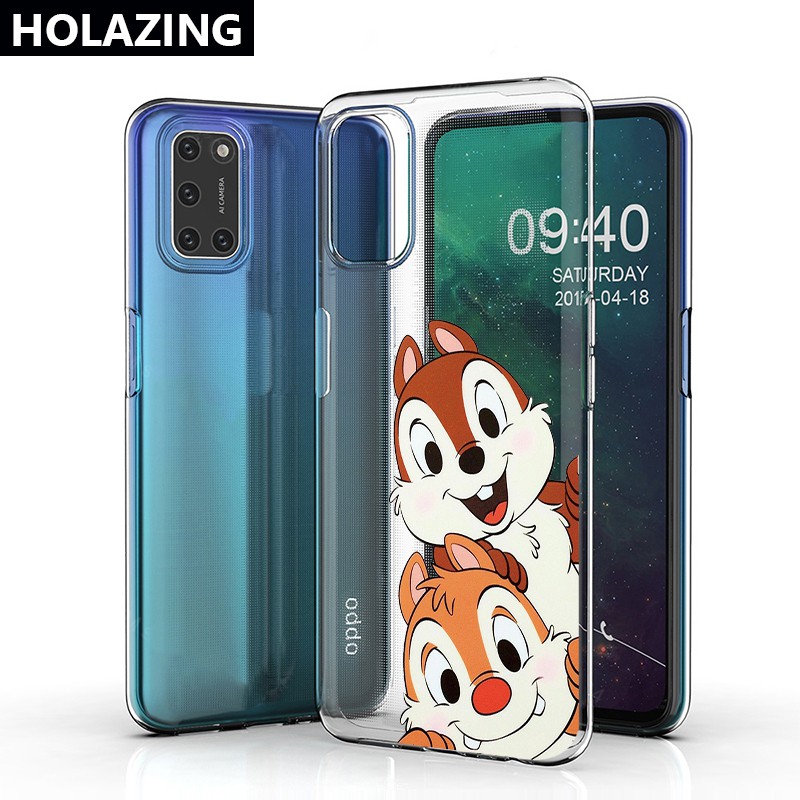 Ốp Lưng Tpu Trong Suốt Chống Trầy Cho Oppo A53 A9 2020 A5 A3S Ax7 Ax5S A7 A31 F11 Pro F9