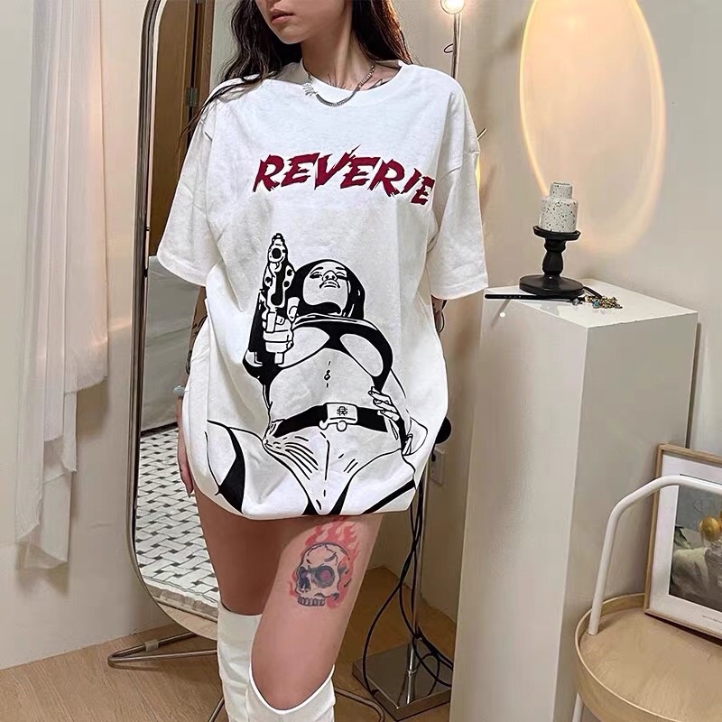 Reverie Tee - Áo thun phong cách streetstyle Treminal màu trắng - A035