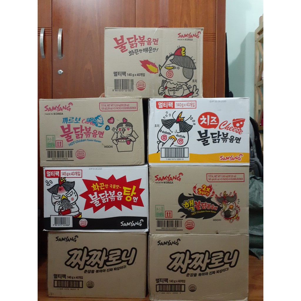Combo 5 Gói Mì Cay Samyang Vị Gà Cay - Hàn Quốc | BigBuy360 - bigbuy360.vn