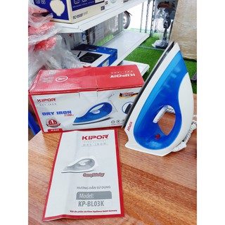 BÀN LÀ/bàn ủi KHÔ KIPOR KP-BL03KB/BL03KR