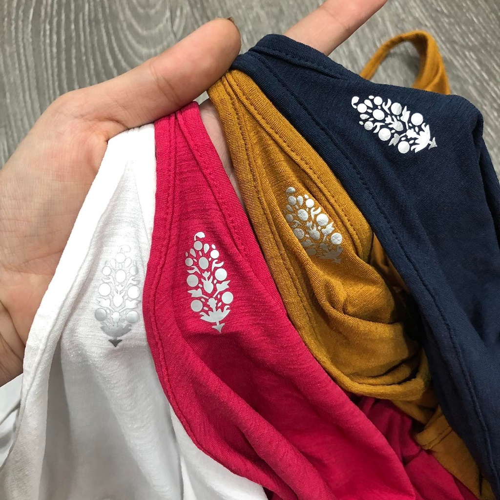 Áo PREE PEOPLE crop dây yếm 4 màu KAMI