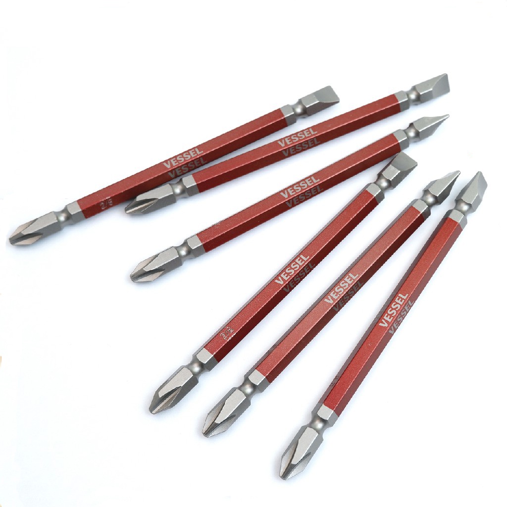 Bộ Mũi Vít 2 Đầu Bắt Vít Vessel +2/-6 GS142611 GS142615 Cao Cấp Chính Hãng Made In Japan Hàng Chính Hãng | Mezoha
