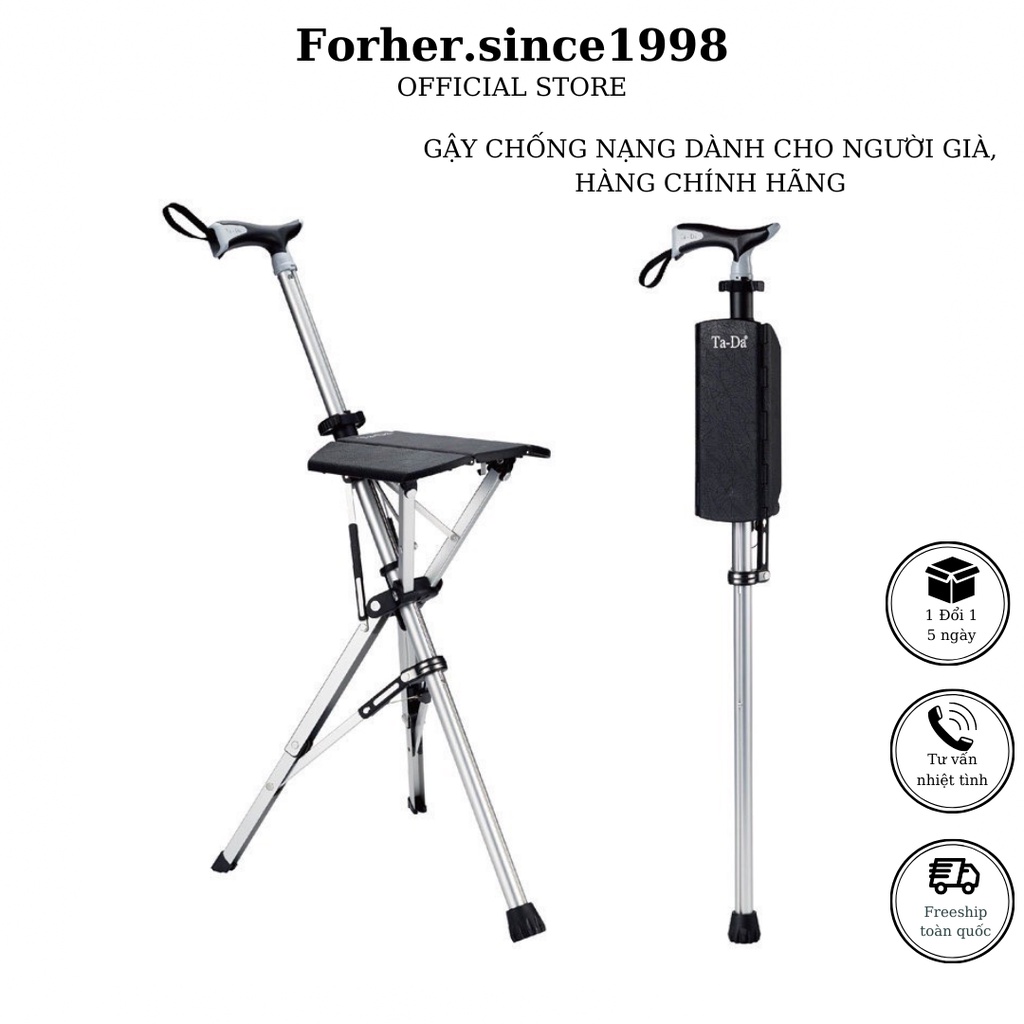 Ghế chống nạng dành cho người cao tuổi Forher.since1998